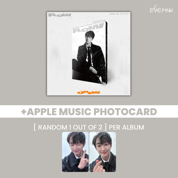 ONEW (온유) 3RD MINI ALBUM - [FLOW] (+EXCLUSIVE PHOTOCARD)