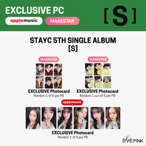 STAYC (스테이씨) 5TH SINGLE ALBUM - [S] (+EXCLUSIVE PHOTOCARD)