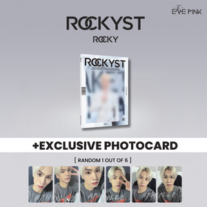 ROCKY (라키) 1ST MINI ALBUM - [ROCKYST] (+EXCLUSIVE PHOTOCARD)