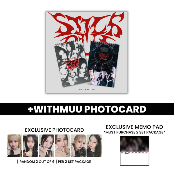 NMIXX (엔믹스) 3RD MINI ALBUM - [Fe3O4: STICK OUT] (+ EXCLUSIVE PHOTOCARD)