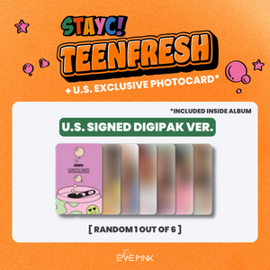 (U.S. VER.) STAYC 3RD MINI ALBUM - [TEENFRESH] (SIGNED DIGIPAK)