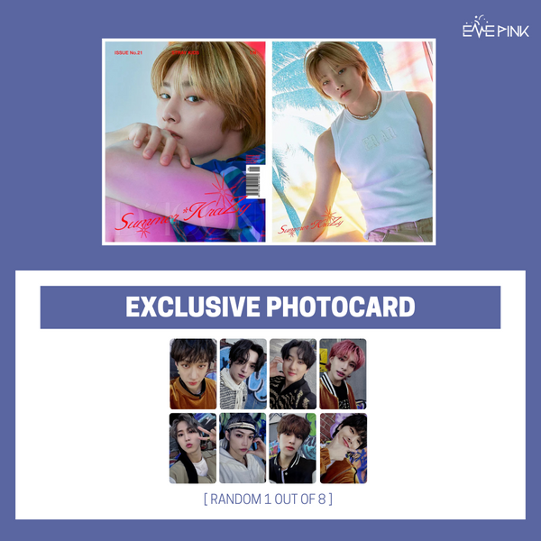 DICON VOLUME N°21 - [STRAY KIDS : A-Summer KraZy] (A TYPE +EXCLUSIVE PHOTOCARD)