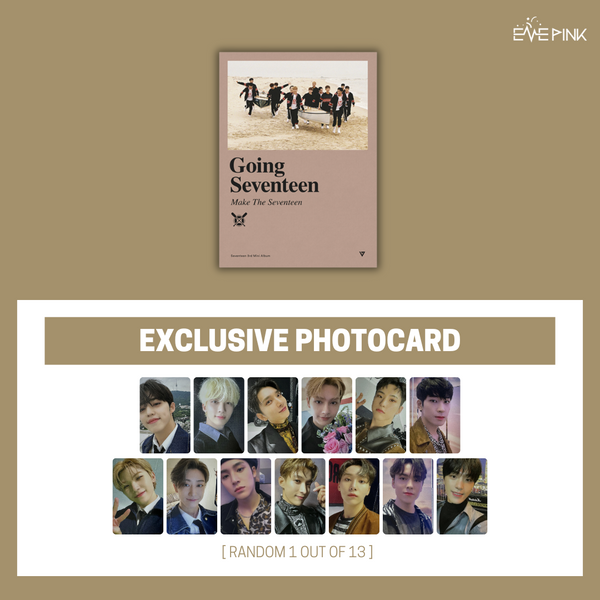 SEVENTEEN (세븐틴) 3RD MINI ALBUM - [Going Seventeen] (RE-RELEASE) (+EXCLUSIVE PHOTOCARD)