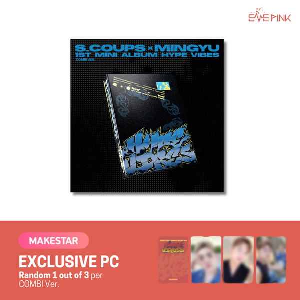 [PRE-ORDER] S.COUPS & MINGYU (SVT) 1st Mini Album - [HYPE VIBES] (Standard Ver. +EXCLUSIVE PHOTOCARD)