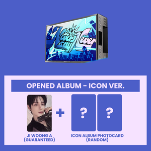 ZEROBASEONE (제로베이스원) 1st Full Album - [NEVER SAY NEVER] (PHOTOBOOK Ver.) (ICON VER. : OPENED ALBUM) - EVE PINK K-POP