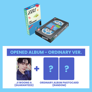 ZEROBASEONE (제로베이스원) 1st Full Album - [NEVER SAY NEVER] (PHOTOBOOK Ver.) (ORDINARY VER. : OPENED ALBUM)