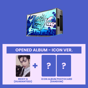 ZEROBASEONE (제로베이스원) 1st Full Album - [NEVER SAY NEVER] (PHOTOBOOK Ver.) (ICON VER. : OPENED ALBUM) - EVE PINK K-POP