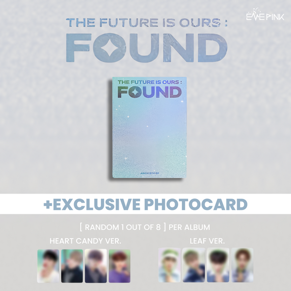 AB6IX (에이비식스) 8TH EP ALBUM - [THE FUTURE IS OURS: FOUND] (PHOTOBOOK VER. +EXCLUSIVE PHOTOCARD)