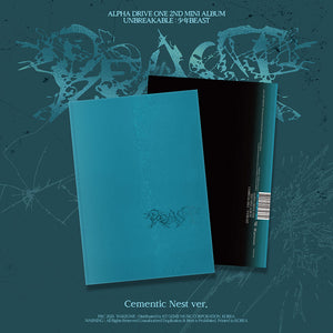[PRE-ORDER] ALPHA DRIVE ONE (알파드라이브원) 2nd Mini Album - [UNBREAKABLE : 少年BEAST] (Cementic Nest Ver.)
