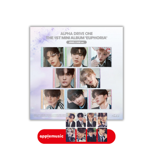 ALPHA DRIVE ONE 1st Mini Album - [EUPHORIA] (JEWEL CASE ver. + EXCLUSIVE PHOTOCARD) - EVE PINK K-POP