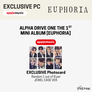 ALPHA DRIVE ONE 1st Mini Album - [EUPHORIA] (JEWEL CASE ver. + EXCLUSIVE PHOTOCARD) - EVE PINK K-POP