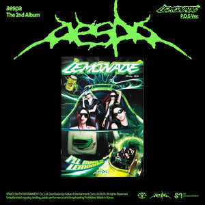 [PRE-ORDER] aespa (에스파) The 2nd Album - [LEMONADE] (P.O.S Ver.) - EVE PINK K-POP