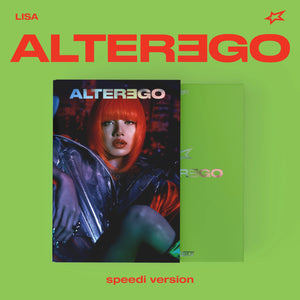 (U.S. VER.) LISA (리사) ALBUM - [ALTER EGO] (SPEEDI VER.)