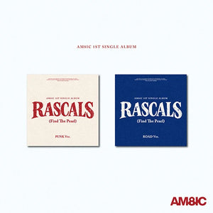 [PRE-ORDER] AM8IC (엠빅) 1st Single Album - [RASCALS (Find The Pearl)] (PUNK / ROAD Ver.)