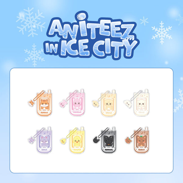 [PRE-ORDER] ANITEEZ IN ICE CITY OFFICIAL 2ND MD - [PHONE KEYRING]