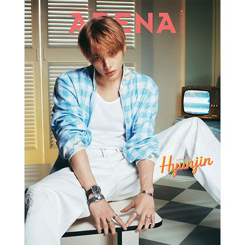 ARENA HOMME+ KOREA (아레나) - JUNE 2025 [COVER: HYUNJIN (STRAY KIDS)]