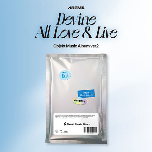 ARTMS (아르테미스) 1ST ALBUM - [DALL] (Objekt Music Album Ver.2)