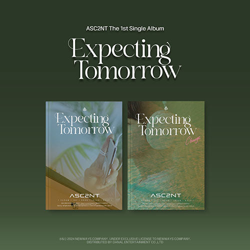 [PRE-ORDER] ASC2NT (어센트) 1ST SINGLE ALBUM - [EXPECTING TOMORROW]