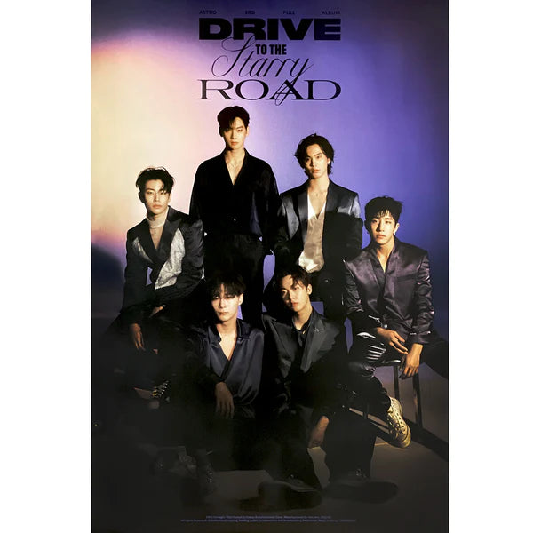 ASTRO - DRIVE TO THE STARRY ROAD (STARRY VER) OFFICIAL POSTER