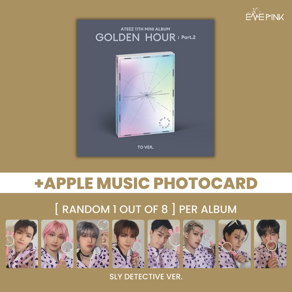 (KOR VER.) ATEEZ (에이티즈) 11TH MINI ALBUM - [GOLDEN HOUR : PART.2] (+EXCLUSIVE PHOTOCARD)