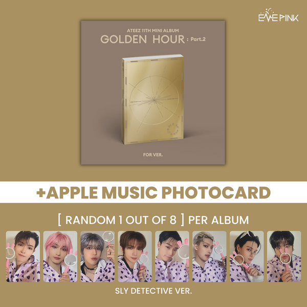 (KOR VER.) ATEEZ (에이티즈) 11TH MINI ALBUM - [GOLDEN HOUR : PART.2] (+EXCLUSIVE PHOTOCARD)