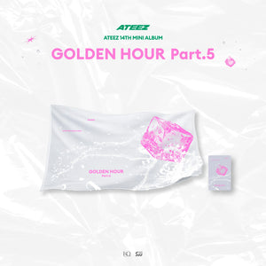 [PRE-ORDER] ATEEZ (에이티즈) GOLDEN HOUR : PART.5 POP-UP MD - [SLOGAN TOWEL]