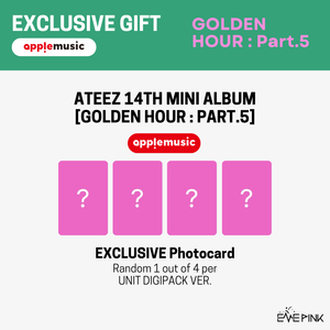 [PRE-ORDER] (KOR VER.) ATEEZ (에이티즈) 14th Mini Album - [GOLDEN HOUR : PART.5] (UNIT DIGIPACK VER. + EXCLUSIVE PHOTOCARD)