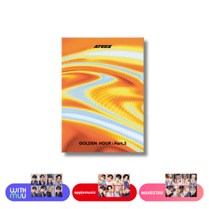 ATEEZ (에이티즈) 12TH MINI ALBUM - [GOLDEN HOUR : Part.3] (POCAALBUM VER. +EXCLUSIVE PHOTOCARD)