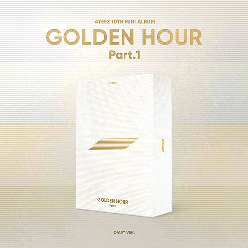 [PRE-ORDER] (KOREA VER.) ATEEZ (에이티즈) 10TH MINI ALBUM - [GOLDEN HOUR : PART.1]