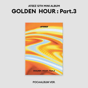 ATEEZ (에이티즈) 12TH MINI ALBUM - [GOLDEN HOUR : Part.3] (POCAALBUM VER. +EXCLUSIVE PHOTOCARD)