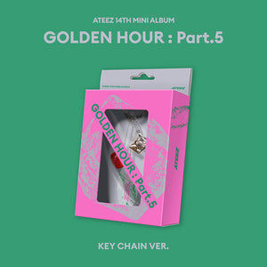 [PRE-ORDER] (KOR VER.) ATEEZ (에이티즈) 14th Mini Album - [GOLDEN HOUR : PART.5] (KEY CHAIN VER.)