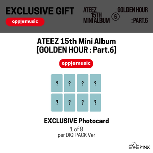 [PRE-ORDER] (KOR VER.) ATEEZ (에이티즈) 15th Mini Album - [GOLDEN HOUR : Part.6] (MEMBER DIGIPACK VER. + EXCLUSIVE PHOTOCARD)