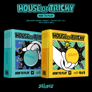 (U.S. VER.) XIKERS ALBUM - [HOUSE OF TRICKY: How To Play] (+POP-UP EXCLUSIVE PHOTOCARD)