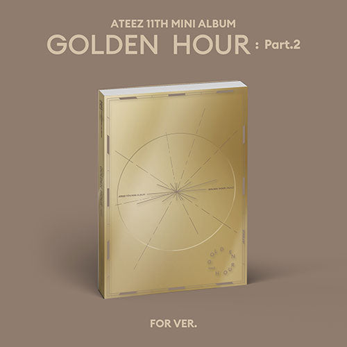 [PRE-ORDER] (KOR VER.) ATEEZ (에이티즈) 11TH MINI ALBUM - [GOLDEN HOUR : PART.2]