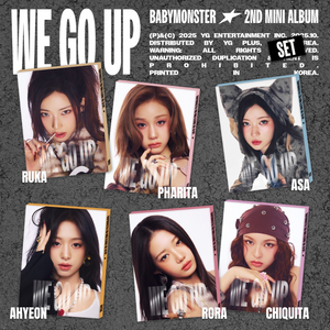 [PRE-ORDER] BABYMONSTER (베이비몬스터) 2nd Mini Album - [WE GO UP] (PATTERN Ver.)