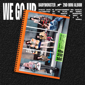 [PRE-ORDER] BABYMONSTER (베이비몬스터) 2nd Mini Album - [WE GO UP] (GO Ver.)
