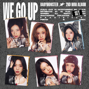 [PRE-ORDER] BABYMONSTER (베이비몬스터) 2nd Mini Album - [WE GO UP] (PATTERN Ver.)