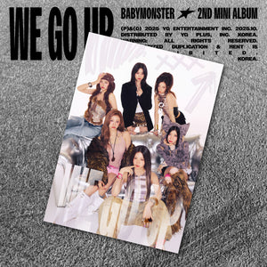 [PRE-ORDER] BABYMONSTER (베이비몬스터) 2nd Mini Album - [WE GO UP] (POSTCARD Ver.)