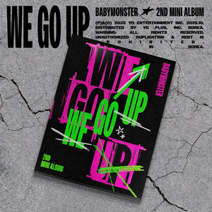 [PRE-ORDER] BABYMONSTER (베이비몬스터) 2nd Mini Album - [WE GO UP] (UP Ver.)