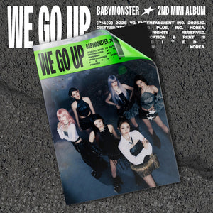 [PRE-ORDER] BABYMONSTER (베이비몬스터) 2nd Mini Album - [WE GO UP] (WE Ver.)