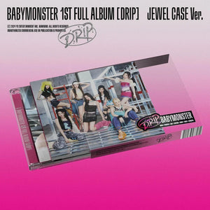 BABYMONSTER (베이비몬스터) 1ST FULL ALBUM - [DRIP] (JEWEL CASE VER.)