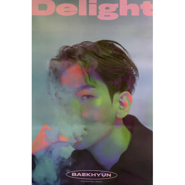 BAEKHYUN (EXO) -DELIGHT KIT (CINNAMON VER) OFFICIAL POSTER