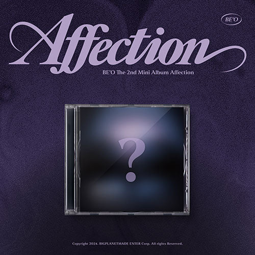 BE'O (비오) 2ND MINI ALBUM - [AFFECTION] (JEWEL CASE VER.)