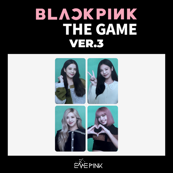 BLACKPINK (블렉핑크) -  [THE GAME] : OFFICIAL PHOTOCARD - VERSION 3