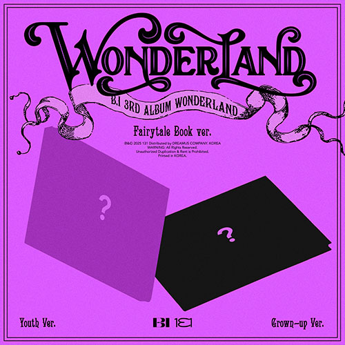 B.I (비아이) 3RD ALBUM - [WONDERLAND] (Fairy tale Ver.)