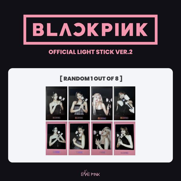 BLACKPINK (블랙핑크) - OFFICIAL LIGHT STICK VER.2 (+ PHOTOCARD)