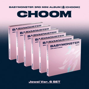 BABYMONSTER (베이비몬스터) 3rd Mini Album - [춤 (CHOOM)] (Jewel Ver.) - EVE PINK K-POP