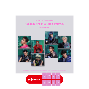 [PRE-ORDER] (KOR VER.) ATEEZ (에이티즈) 14th Mini Album - [GOLDEN HOUR : PART.5] (MEMBER DIGIPACK VER. + EXCLUSIVE PHOTOCARD)