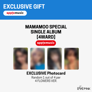 [PRE-ORDER] MAMAMOO (마마무) Special Single Album - [4WARD] (4 Flowers ver. + EXCLUSIVE PHOTOCARD) - EVE PINK K-POP