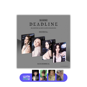 [PRE-ORDER] 블랙핑크 (BLACKPINK) 3RD MINI ALBUM - [DEADLINE] (SILVER VER. + EXCLUSIVE PHOTOCARD) - EVE PINK K-POP